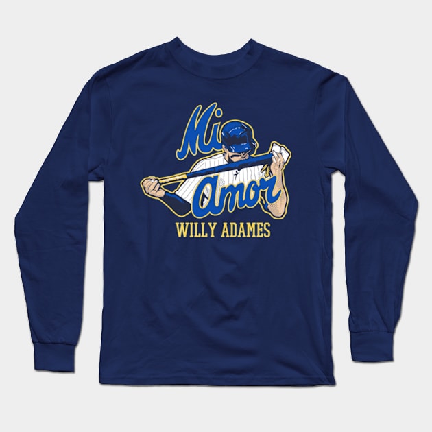 Willy Adames Miamor Long Sleeve T-Shirt by KraemerShop